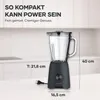 Severin SM 3724, Staande mixer, 1,5 liter, Pulsfunctie, 600 Productafbeelding-voorbeeld 8