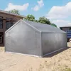 TOOLPORT Tente de stockage 4x8 m abri bâche PVC 350 N Voir les images du produit 2
