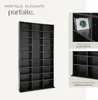Étagère bibliothèque Christel 180 x 102 x 23,5cm - noir Voir les images du produit 4