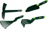 VERTO Set d'outils de jardinage 4 pièces | Mini-rateau, Voir les images du produit 1