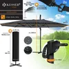 KESSER® Sonnenschirm Doppelsonnenschirm 4,6m x 2,7m | Produktbild-Vorschau 6