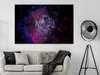 Vliesstoff Leinwandbild - Cosmic Lion (1 Part) Wide 90x60 Produktbild-Vorschau 2