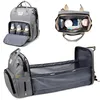 Mamas Rucksack Organizer Tasche Wickeltisch Kinderbett Produktbild-Vorschau 1