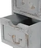Komoda HWC-D12, Shabby-Look Vintage 82x55x30cm ~ sivá Náhľad obrázku produktu 4