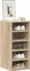 vidaXL Scarpiere 2 pezzi rovere Sonoma 31,5x35x70 cm Anteprima dell’immagine prodotto 3