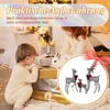 LEADZM 3-teiliges Weihnachtsbeleuchtung Rentier Rattan , Produktbild-Vorschau 7