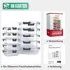 Avalo Glas Frischhaltedosen met Deckel - Meal Prep Trays - Produktbild-Vorschau 9
