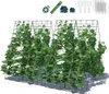 COSTWAY 8dílná zahradní mříž ocelová mříž včetně 55 doplňků Náhled obrázku produktu 1