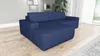 Ecksofa TOTI mit Schlaffunktion. Farbe: Kobalt 80. Produktbild-Vorschau 3