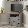 TV Rack RAMON 85 cm Regal TV Schrank Kiefer massiv im Produktbild-Vorschau 1