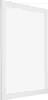 A white picture frame is shown at an angle against a white background. Produktbild-Vorschau