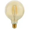 LED Filament Globe G125 2W = 25W E27 klar Gold Retro Shine Produktbild-Vorschau 1