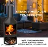 Piec ogrodowy z kominem BBQ Collection 44,5 x 44,5 x 134 cm Podgląd zdjęcia produktu 16