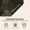 KitchenYeah© Herdabdeckplatte Abstrakt - Gold - 3D - Luxus Produktbild-Vorschau 5