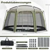 Skládací stan COSTWAY pro 6–8 osob, přenosný kempingový Náhled obrázku produktu 3