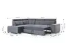 Ecksofa Schlafsofa NOLAN inkl. USB in Stoff Monolith Produktbild-Vorschau 4