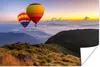 MuchoWow® Poster Heißluftballon - Berg - Thailand 180x120 Produktbild-Vorschau 1