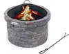 Tepro Feuerschale Gladstone, grau, Steinoptik, freistehend, Produktbild-Vorschau 2