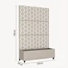 Trennwand ‘Aaskis’ mit Blumenkasten Rollen Stahl 190 x 120 Produktbild-Vorschau 3