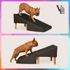 VELORA H&L Hunderampe Dunkelbraun - 2in1 Hundetreppe & Produktbild-Vorschau 3
