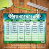 itenga Stundenplan Fußball DIN A4  einseitig abwischbar Produktbild-Vorschau 3