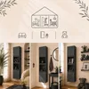 Badezimmerschrank Anthrazit ARIZA, 161x28x25 cm, 6 Produktbild-Vorschau 4