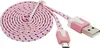 1m USB Daten und Ladekabel Rosa für alle Smartphone und Produktbild-Vorschau 3