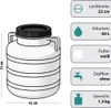 2er Set Weithalsfass Sauerkrautfass Fasssilage Regen Fass Produktbild-Vorschau 3