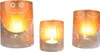 3er Set Boho Deko Windlicht Teelichthalter Yulet Weiss Produktbild-Vorschau 1