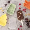 Moule à glace en silicone avec couvercle Voir les images du produit 2