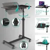 ELONEO mobiele bedtafel op wielen, verstelbare Productafbeelding-voorbeeld 3