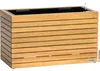 LECHUZA PALO Natural Wood 80 wide low, Vysadzovač, Voľne Náhľad obrázku produktu 9