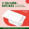 AIKANJA Home | Quarkdeckel 3 Stück | 8,1 x 11,7 cm | Für Produktbild-Vorschau 1