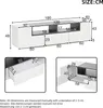 TV-Schrank mit LED-Beleuchtung, modernes Lowboard in Produktbild-Vorschau 7