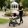 Kinderwagen Klappbuggy Verstellbare Rückenlehne 6,6 kg Rosa Produktbild-Vorschau 2