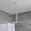Kleine Wolke Deckenhalterung für Duschvorhangstange 60 cm Produktbild-Vorschau 2