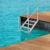 VEVOR Dockleiter 4 Stufen, Docktreppe 30''-38'' Produktbild-Vorschau 10