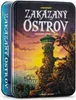 A tin box for a board game with a tropical island scene and a lighthouse. Podgląd zdjęcia produktu
