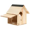 vidaXL Eichhörnchenhaus Tanne Massivholz 26x25x29 cm Produktbild-Vorschau 7