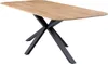 Esstisch - 200 x 100 cm - Wildeiche massiv geölt - Produktbild-Vorschau 1