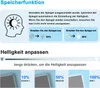 AICA LED Badspiegel 120x80cm Wand/Touchschalter Kaltweiß Produktbild-Vorschau 4