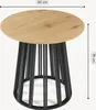 Esstisch 'Lensuu' 76 x Ø80 cm Küchentisch Metallgestell Produktbild-Vorschau 5