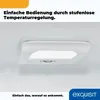 Exquisit Vollraumkühlschrank KS350-V-H-040E inoxlook | Produktbild-Vorschau 7