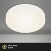 Briloner LED Deckenleuchte Flame weiß Ø28,7cm 21W 2200lm Produktbild-Vorschau 3