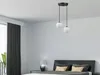 LUXOLAR Led Deckenleuchte, 2-flammig Hängelampe schwarz Produktbild-Vorschau 4