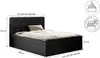 Kaiser Möbel Boxspringbett mit matratze und bettkasten, Produktbild-Vorschau 3