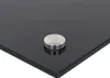 vidaXL Küchenrückwand Schwarz 100x50 cm Hartglas Produktbild-Vorschau 11