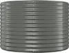 vidaXL Zvýšená posteľ Pozinkovaná oceľ 100x100x68 cm Sivá Náhľad obrázku produktu 3
