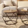 home24 Beistelltisch - 2er-Set - Eiche Nachbildung / Produktbild-Vorschau 4