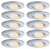 Paulmann LED Einbauleuchte Calla 10er-Set Produktbild-Vorschau 2
